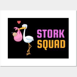 Stork Squad Shirt | Labor and Delivery Nurse Shirt | Gift For Nurse Posters and Art